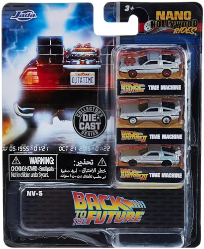 Jada Toys - Hollywood Rides Nano 3er Set, Verschiedene Ausführungen, Lieferumfang 1 Stück
