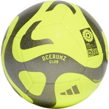 Adidas Ballon de la Coupe du Monde Mixte Adulte, Lucid Citron/Fer Métallique, 5