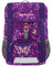 Step by Step Rucksack-Set Kid Shine „Butterfly Night Ina“, mit Sitzkissen, ergonomischer Mini-Ranzen mit höhenverstellbarem Brustgurt, für Kindergarten, Vorschule und Freizeit, 13 l, lila-pink