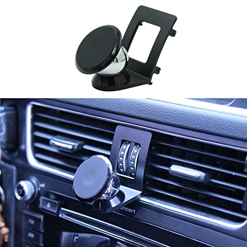 Cookiss Magnet Handyhalterung kompatibel mit Audi Q5 8R und SQ5 geeignet für Smartphone und GPS mit Auto Handyhalterung 360 Grad einstellbares Sicht(Schwarz)