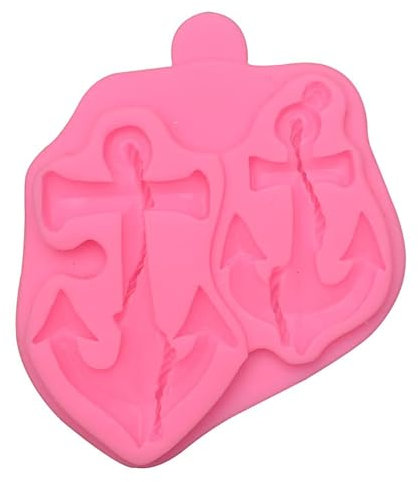 Fondant Form 2 Stücke Anker Form Fondant Silikonform Schokolade Kuchen Dekorieren Werkzeug