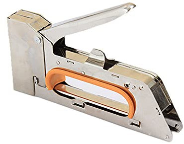 BYUTFA Cucitrice Sparachiodi Staple Heavy Duty Mobili Strumento per Legno Acciaio Inossidabile Utensile Manuale in Metallo per la Casa Fai da Te con Graffetta