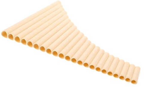 Toyvian Adjustable Pan Flute with 22 Pipes in, Handcrafted Plastic Wind Instrument for Beginners and Professionals, Suitable for Stage and Classical Performances, Left Or Right