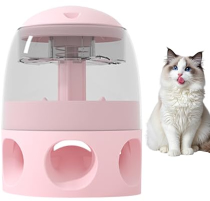 Vllold Jouet interactif distributeur de friandises pour chien | Mangeoire avec grande capacité pour soulager l'ennui, la stimulation mentale, le divertissement, l'entraînement, le jeu quotidien à