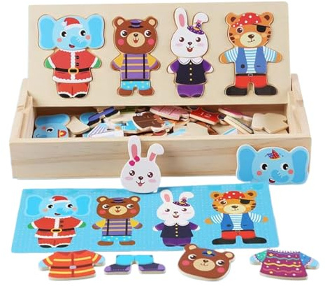 Magnetische Anziehpuppen | Sortier- und Zuordnungsspielzeug für Feinmotorik,Spielzeug Für Anzieh-Puzzles,Für Kinder Und Mädchen