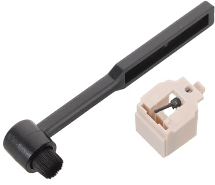 AKOOSY Record Player Cleaning Kit Stylus Cleaner Brush and Static Record Brush for Vinyl Players Phonograph Needles Vinyl Cleaner