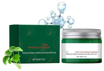 Tiger Grass Colour Correcting Cream – Green Cream for Redness, Anti-Redness Face Moisturiser with Colour Corrector, Soothes Sensitive Skin, Balances Skin Tone, Pore Minimizer, Daily Care 20g