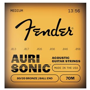 Fender HN084195 80/20 Bronze Acoustic Guitar Strings