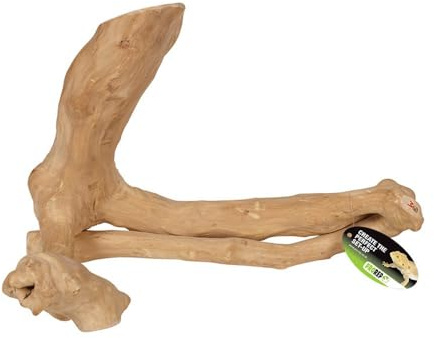 ProRep Jakarta Reptile Branch Medium | Natural Coffee Wood Climbing Branch | Arboreal Vivarium & Terrarium Decor | Basking & Enrichment Accessory | Approx. 500mm