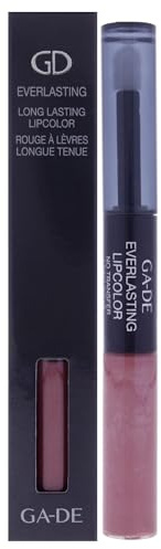 GA-DE Everlasting Lip Color, 28 - Full Coverage, Non-Oily, Moisturizing, Long Lasting Lipstick - Dries Quickly into Ultra-Thin Film - 0.28 oz