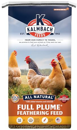 K Kalmbach Feeds Since 1963 Full Plume Feathering Feed 50 lb, 1 piece