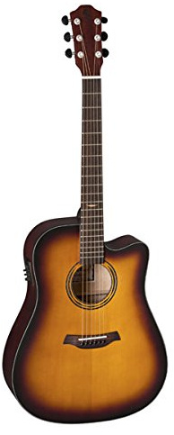 Baton Rouge 112108 Dreadnought Cutaway, massive kanadische Fichtendecke