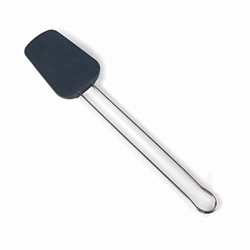 LACOR Spatule - Maryse en INOX 18/10 et Silicone 9 x 6cm Spatule, Bleu | Ustensile professionnel durable; conçu pour un rendement optimal y nettoyage rapide et facile au lave-vaisselle