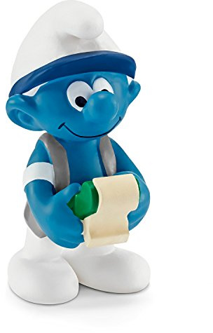 Schleich 20772 - Buchhalter Schlumpf, Spielfigur