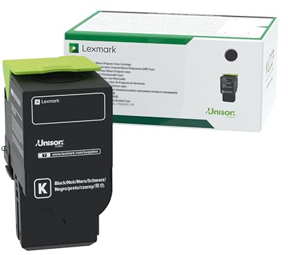 Lexmark C242XK0 Rückgabe-Tonerkassette Schwarz mit extra hoher Kapazität