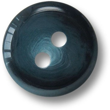 10er Set hellblau und dunkelblau gemaserte Kunststoffknöpfe mit 2 löchern. Ø: ca. 18mm!