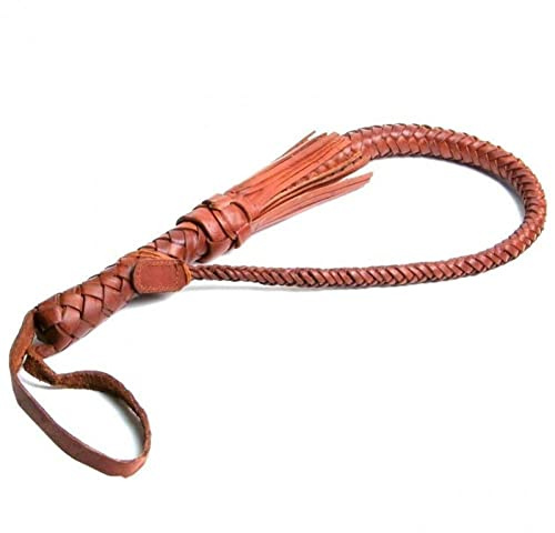 Fopytu Couper À Main Cache en Cuir en Cuir, Whips D'équitation, Whip Cloison des Cultures De Fouet Accessoires
