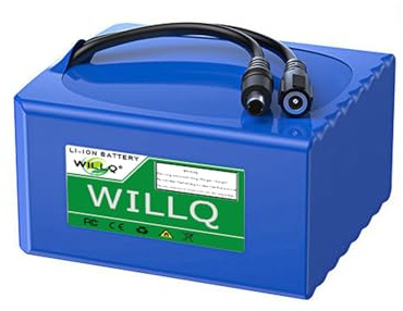 WILLQ DC 12 Volts Lithium Battery Pack 12V 3000mAh 5000mAh 8000mAh 10000mAh 16000mAh 20000mAh 30000mAh Rechargeable Replacement Battery