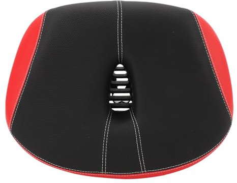 Sillín de Bicicleta, sin Nariz Extra Grande Espuma viscoelástica absorción de Impactos Cojín Ergonómico para Hombres Mujeres Ciclismo Urbano montaña Viajes Largos