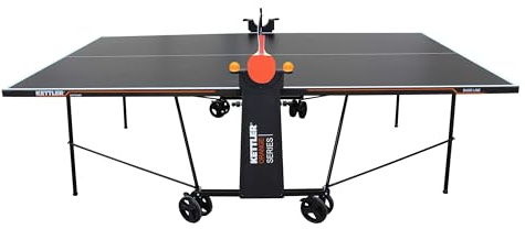 KETTLER Tischtennisplatte Basic Outdoor | Wetterfest | Zusammenklappbar