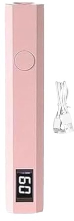 Lampada UV Per Unghie Gel Asciugatore Manicure LED Portatile | Display LED Amanti Design Unghie Kit Manicure Casa Salone Viaggio Fai Da Te Principianti Spa Forniture Essenziali Vacanza