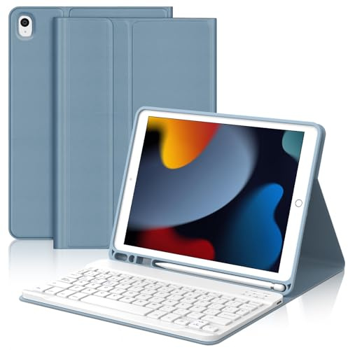 FOGARI Teclado para iPad 9/8/7 Generacion 2021/2020/2019 10.2
