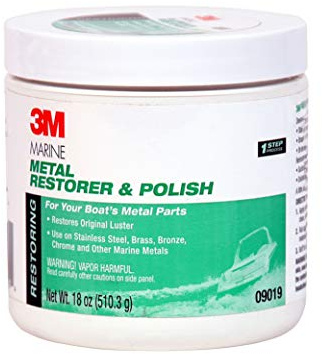 3M Metal Restorer and Polish, 09019, 18 oz Paste