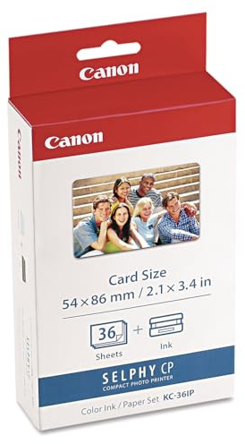 Original Tintenpatronen für Canon KC 36IP 7739 A001–1 Tintenpatrone – Farbe – 36 Seiten