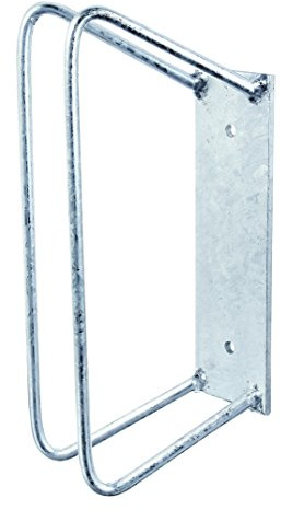 Alberts 692506 Range-vélo individuel | au choix en deux modèles | pour fixation murale | galvanisé à chaud | support dans un angle de 45°