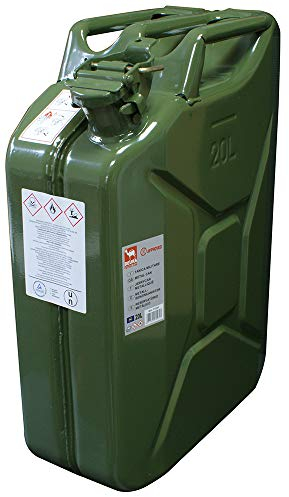 Rally 11231 - Tanica Metallo Militare Omologata, 20 lt.