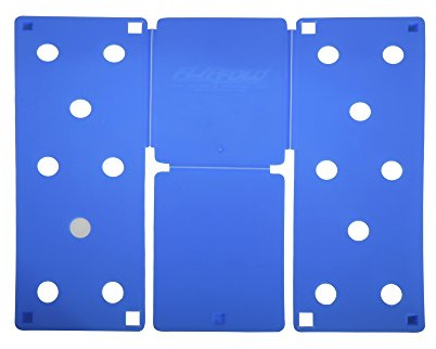 Flip FOLD - Plieuse de Linge Petit Format (Taille Unique) (Bleu)
