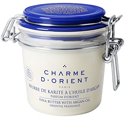 Charme d'Orient Beurre de Karité à l'Huile d'Argan Parfum d'Orient Pot 200 g