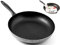 Home Salt N'Pepper Padella Antiaderente, Alluminio, Nero/Grigio, 34 cm