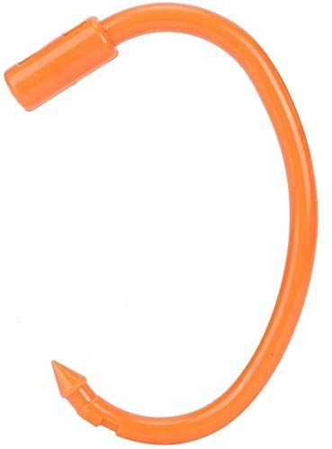 YOUTHINK 10Pcs Kunststoff Leichtgewicht Gute Elastizitöt Farm Bull Nasenring Zubehör Kunststoff Kuh Nasenring für Rinder Kuh (Rinder Nasenring)(Nasenring)