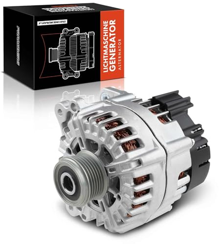 Frankberg Alternator Compatible with A4 3.0L 2008-2012 A6 2.7L 3.0L 2004-2018 A7 3.0L 2010-2016 Q7 3.0L 2006-2015 Duster 1.6L 2010-2018 Logan 1.6L 2010-Today