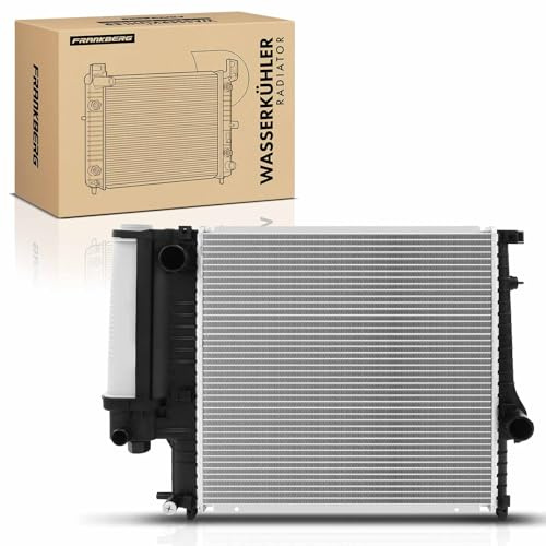 Frankberg Kühler Wasserkühler Motorkühler Automatik 17111728905 | Kompatibel mit Z3 R.o.a.d.s.t.e.r E36, 3er Touring E36, 3er Compact E36, 3er Cabriolet E36, 3er E36, 3er Coupe E36