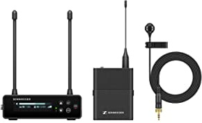 Sennheiser EW-DP ME4 SET (U1/ 5) Tragbares digitales UHF-Drahtlosmikrofonsystem mit ME4-Ansteckmikrofon mit Nierencharakteristik - Schwarz (700026)