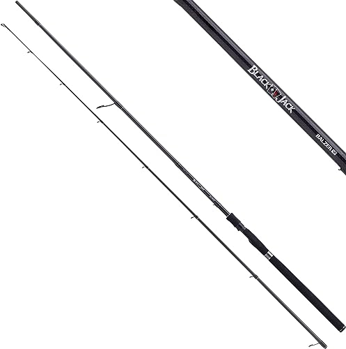 Balzer Angelrute Black Jack Pike 270 H - Kraftvolle Spinnrute aus IM-6 Carbon zum Angeln auf Hecht und Zander