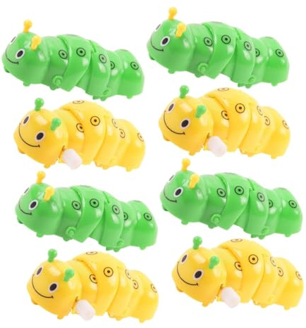 Toyvian Aufzieh Raupe Spielzeug Für Kinder Pädagogisches Aufziehspielzeug Mit Uhrwerk 8.5 Zoll Lernspielzeug Für Kleinkinder Und Babys Zufällige Farbe