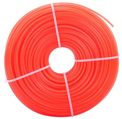 Savior String Trimmer Line 1.6mm x 200m Universal Strimmer Wire 1.6mm Strimmer Line Round Nylon Grass Strimmer Cord for Park Garden Field Lawn, 1.6mm(.065) x 200m Round