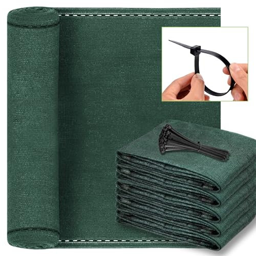 ROM PLASTICA Telo Ombreggiante Oscurante Giardino, 80% Di Protezione, 100% ITALIANO,Rete Ombreggiante 1x25 metri, Frangivento Recinzione,Teli Ombreggianti Da Esterno,Telo Parasole Per Esterni