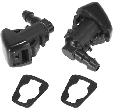 zhaoyaoni Auto-Wischerdüse für Jeep Liberty 3.7L V6 Commander 2006-2012,Universal Auto Frontscheibenwischer Waschdüsen Scheibenwaschanlage
