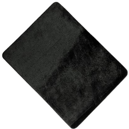 Almohadilla de juego de cartas profesional de franela para , alfombrilla de grande, accesorios mágicos para los amantes del , magos (negro)