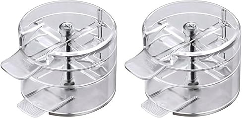Reer Backofen-Tür-Stop Universal, dezent in Transparent 7805.9 (Packung mit 2)