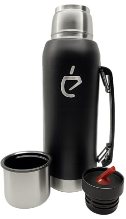 Yerba mate Tetera Termo 1000 ml Acero Inoxidable Aislado Doble Pared Libre de BPA Unmate con Punta Especial para Verter Precisión Mango Cómodo Original de un mate