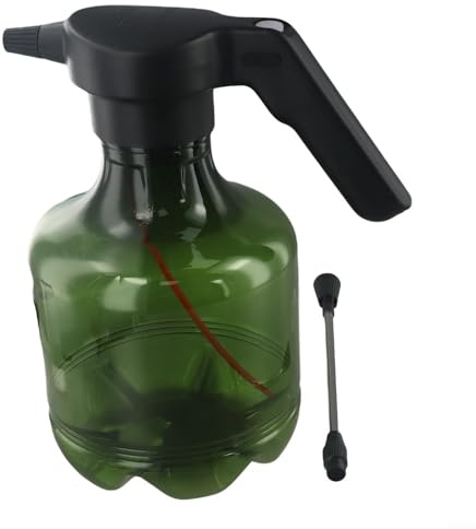 Efficient 3 5L Bomba pulverizadora de agua de mano con varilla extendida para aplicaciones de jardinería (verde)