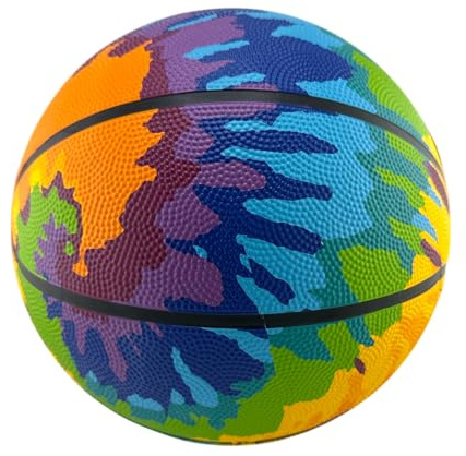 CMC imports Basketball Größe/No. 7 – Streetball Design mit Farbspritzer/Graffiti - Muster – Robuster Trainingsball für Indoor & Outdoor – Griffiger Freizeitball für Kinder, Jugendliche & Erwachsene
