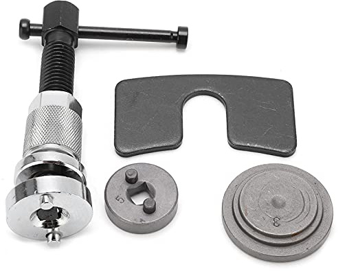 Kit 5 Piezas Separador de Pistón de Freno de Herramienta de Retroceso de Pistón de Freno Acero Cromo-Vanadio para Reparación de Autos Compacto y Portátil