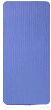 Yogamatte 20 mm dicke Yoga-Matte, feuchtigkeitsbeständig, rutschfest, langlebig, for Camping, Picknick, 2000 x 600, for Fitnessstudio, Fitness, Workout(185X60X1CM BLUE)
