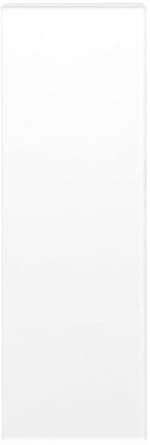 VILLCASE Cake Baking Supplies Acrylic 8 Inch Rectangular Clear Scraper Lightweight Tool for Pastry Use